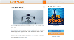 Desktop Screenshot of lifestoked.com